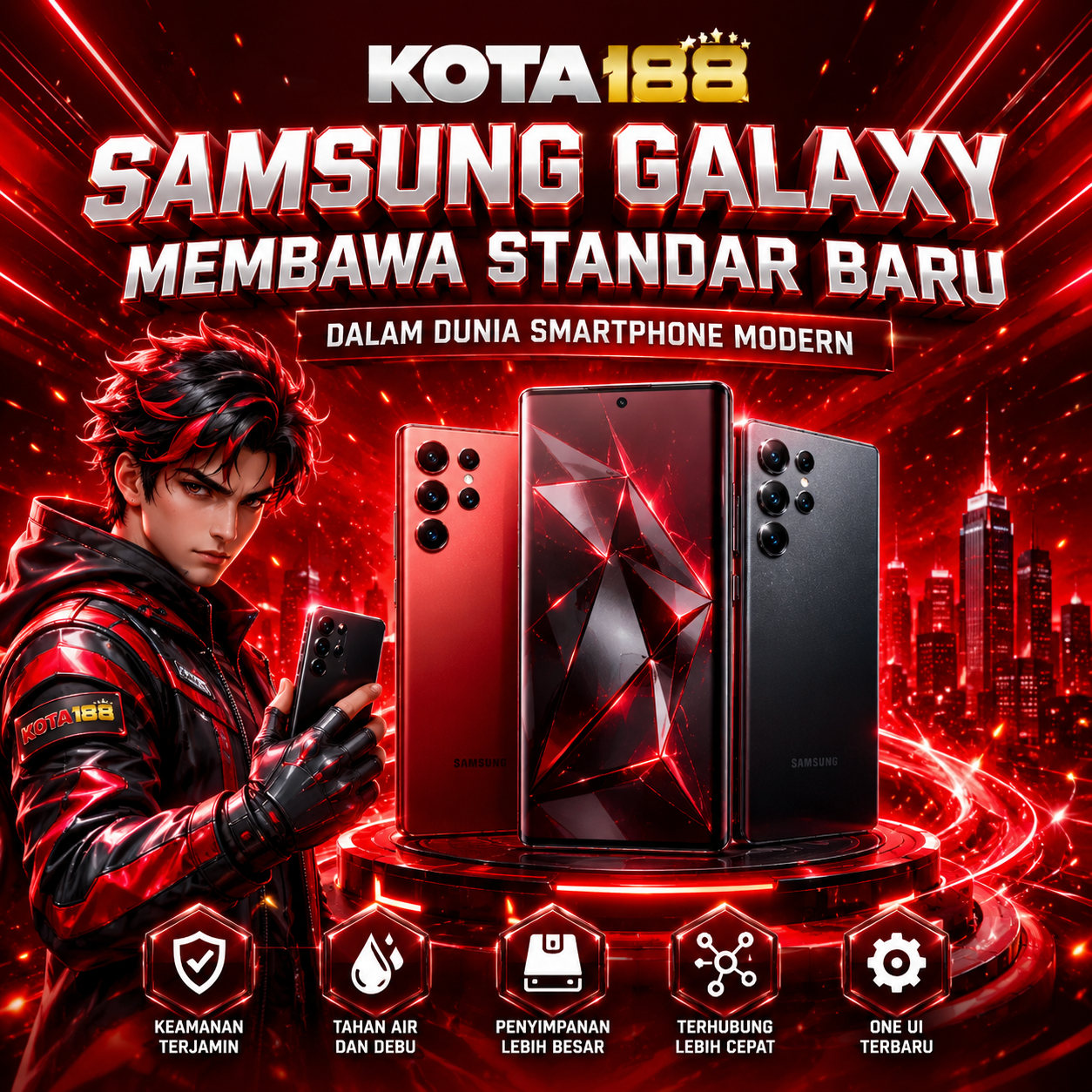 Galaxy A07 Front Black 